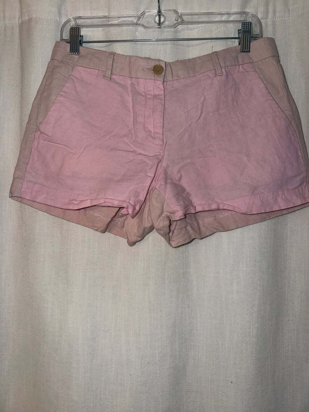 Gap Women's Size 4 Pink Linen Cotton Blend Casual Shorts